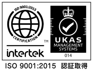 ISO 9001:2015を取得いたしました。